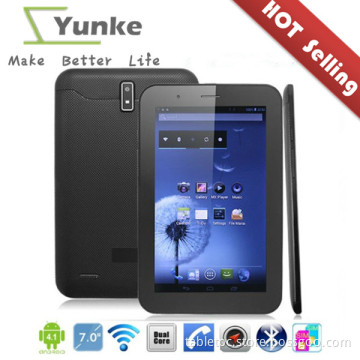 7 inch phablet mid tablet pc mtk8377 Android 4.1.1 dual camera Front: 30w back:200w GPS Wifi 3G call
